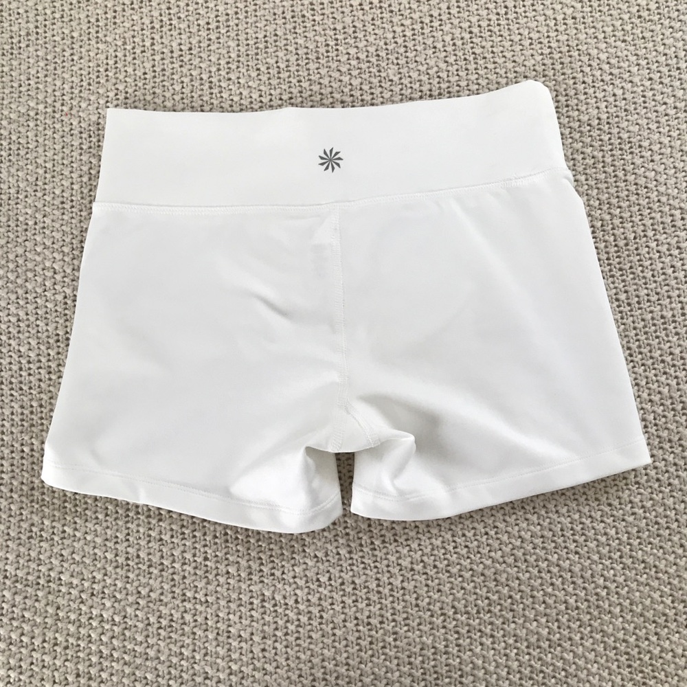 Athleta white shorts
